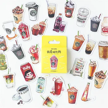 

1pack Cartoon I Like to Drink Memo Pad Bookmarks Creative Sticky Notes Posted Planner Stationery School Supplies Stationery
