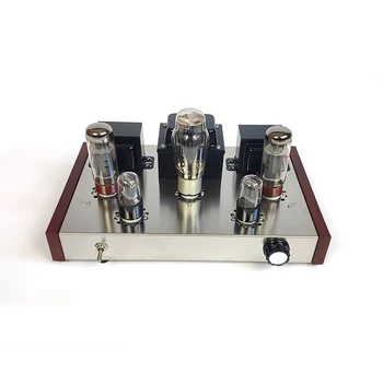 

6h9c el34-b tube amplifier, 13w + 13w single-ended class A amplifier, fast transient response, large dynamic range