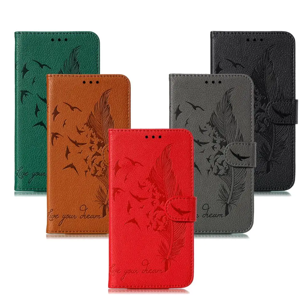 

Flip Wallet Case For iPhone 7 8 Plus X XS XR XS MAX 11 Pro Max 5.8 6.1 6.5 Leather Flip Phone Cover