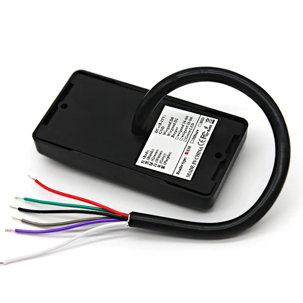 

125Khz Waterproof ID Home Security Shop Office Contactless Type RFID Card Reader Buzzer Access Control Sensitivity Smart Hotel