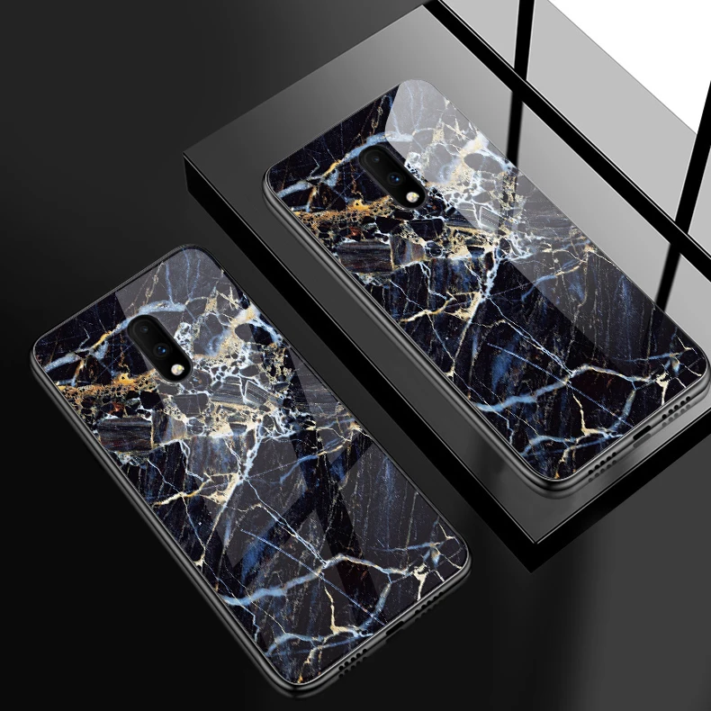 W302 Для OnePlus 3 3T 5 5T 6 6T 7 7 Pro Роскошный чехол из закаленного стекла для Samsung Galaxy S8 S9 S10 Plus бампер ударопрочный чехол для телефона - Цвет: W302