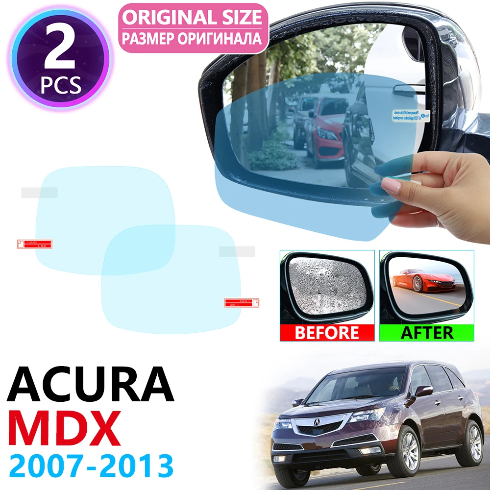 

for Acura MDX YD3 2007~2013 Full Cover Rearview Mirror Anti-Fog Rainproof Anti Fog Film Accessories 2008 2009 2010 2011 2012