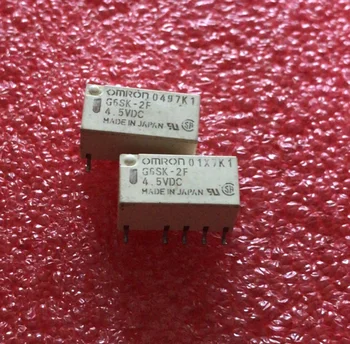 

wholesale 10pcs/lot relay G6SK-2F 4.5VDC