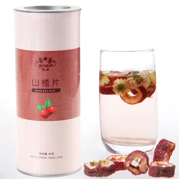 

Herbal Tea Flower and Fruit Tea Wholesale Haw Flakes Non-Nuclear Haw Flakes Tea 80G Canned Factory Wholesale