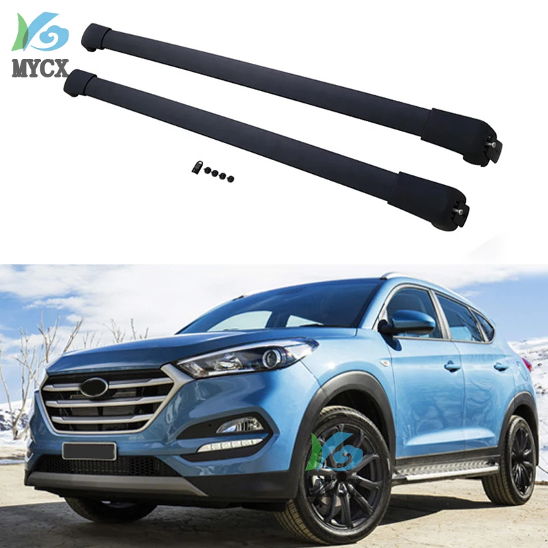 Новинка для Hyundai Tucson 2015 2016 2017 2018 2019 багажник на крышу багажника кроссовая