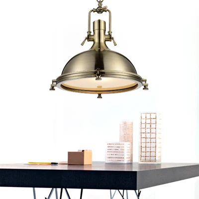 

North America Loft Vintage Heavy Metal Loft Pendant Light For Dining Room Restaurant Bar Lamp E27 110-240v pendant lights