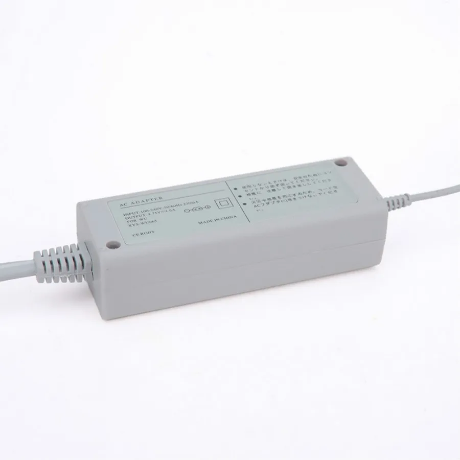 DC4.75V 1.6A геймпад зарядное устройство AC адаптер питания для WIIU 110-240 в США/США штекер 100 шт./лот