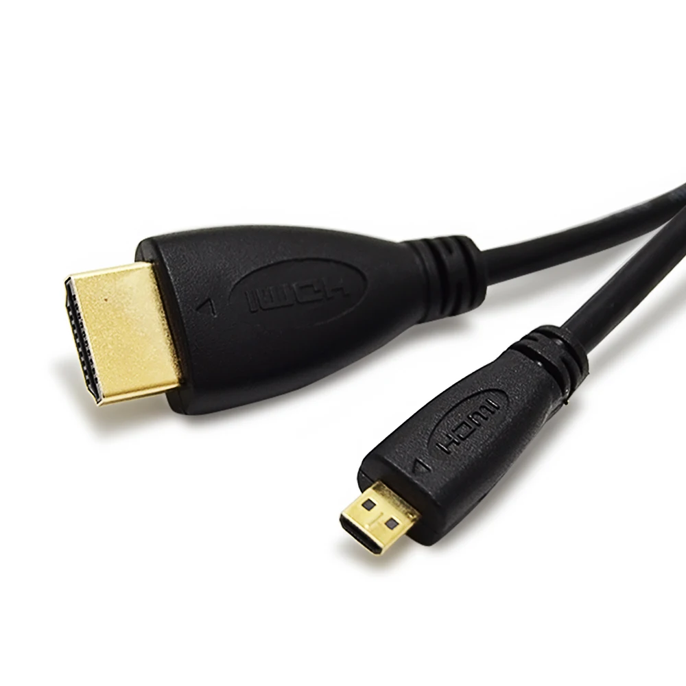 Micro HDMI к HDMI кабель с покрытием HDMI адаптер Шнур для планшета HDTV и Raspberry Pi 4 кабель HDMI, HD