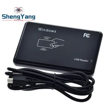

RFID Reader USB Port EM4100 TK4100 125khz ID Contactless Sensitivity Smart Card Support Window System Linux