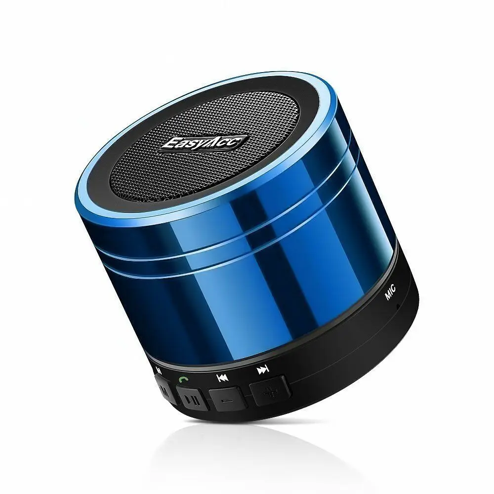 EasyAcc Мини Портативный Bluetooth 4 0 динамик 3 5 мм аудио микрофон SD карта беспроводной HiFi