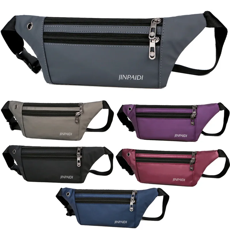 

Jinpine di New Style Men Wallet Bright Surface Running Slim Pockets Women's Outdoor Sports Multi-functional