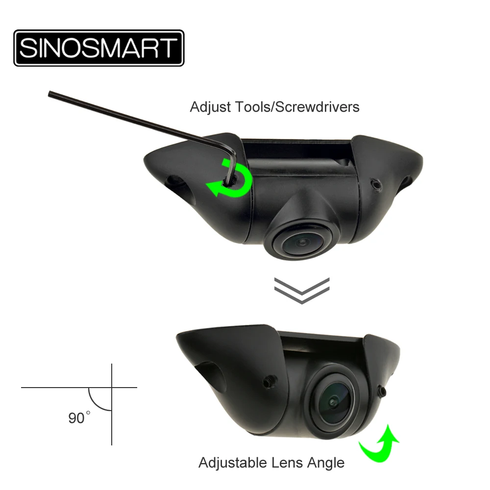 Sino Smart Hd универсальный сзади / вид спереди камера помощи при парковке для