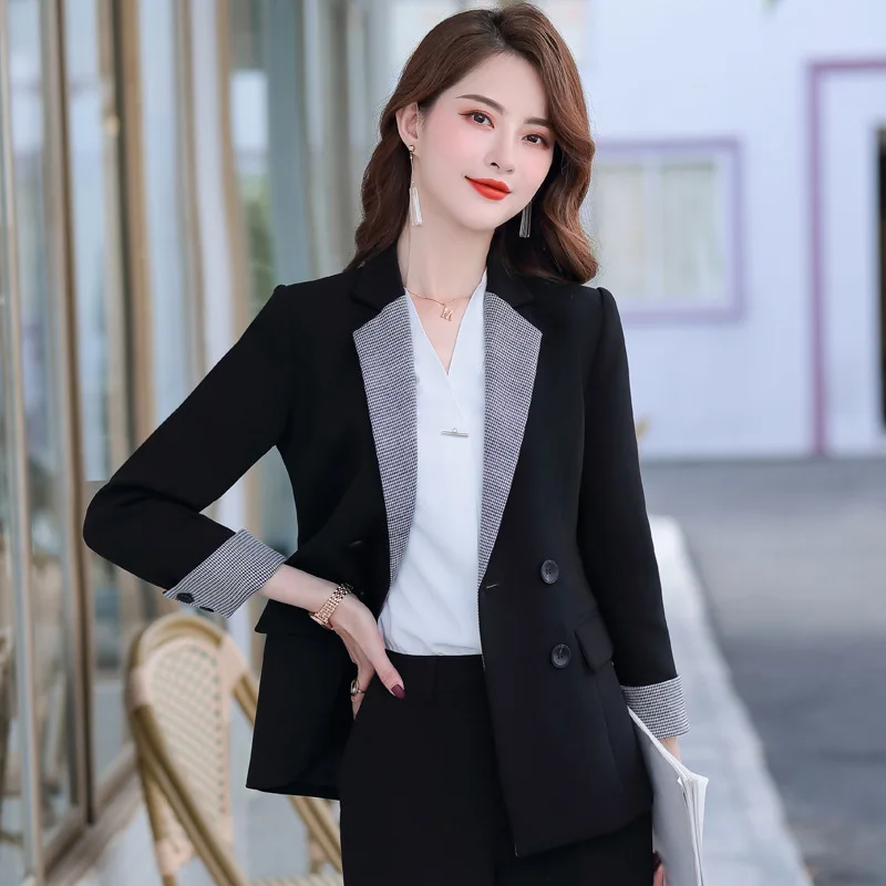 Office Work Pant Suits Women Suit 