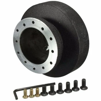 

For E36 Durable Universal Fit Replacement Racing Aluminum Car Accessories Hub Quick Release Black Steering Wheel Adapter