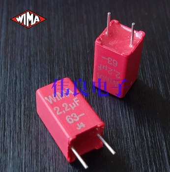 

2PCS WIMA 63V2.2uF 225 MKS2 Series Film Capacitors Original Brand New