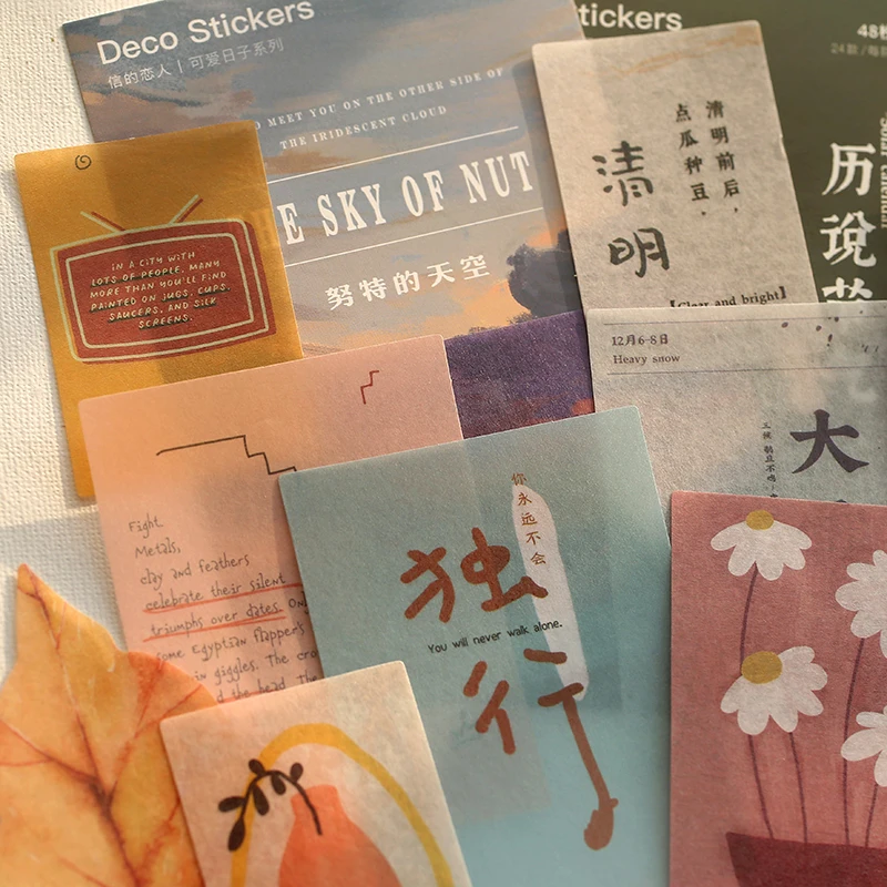 

Cute day series Bullet Journal Decorative Washi Stickers Scrapbooking Stick Label Diary Stationery Album ins style Sticker