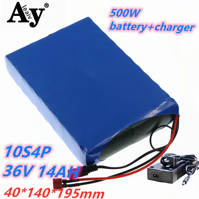 

2020 New 36V Battery 10S4P 14Ah 42V 18650 lithium ion battery pack For ebike electric car bicycle motor scooter with charger