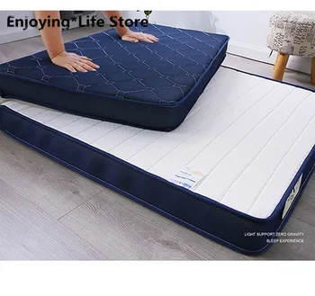 

Natural Latex Mattress Single Double Size 9cm and 5cm Memory Foam Filling Stereoscopic Student Dormitory Tatami Beds