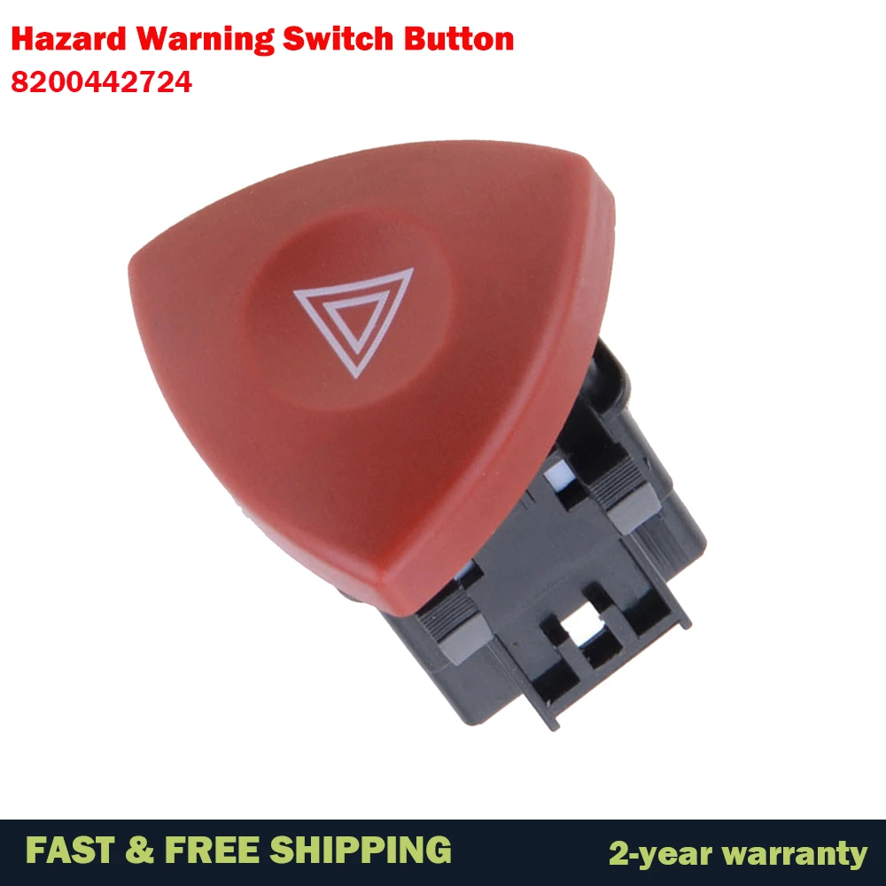 Warnblinkschalter Für Renault Laguna Espace Trafic & Opel Vivaro - OEM 8200442724