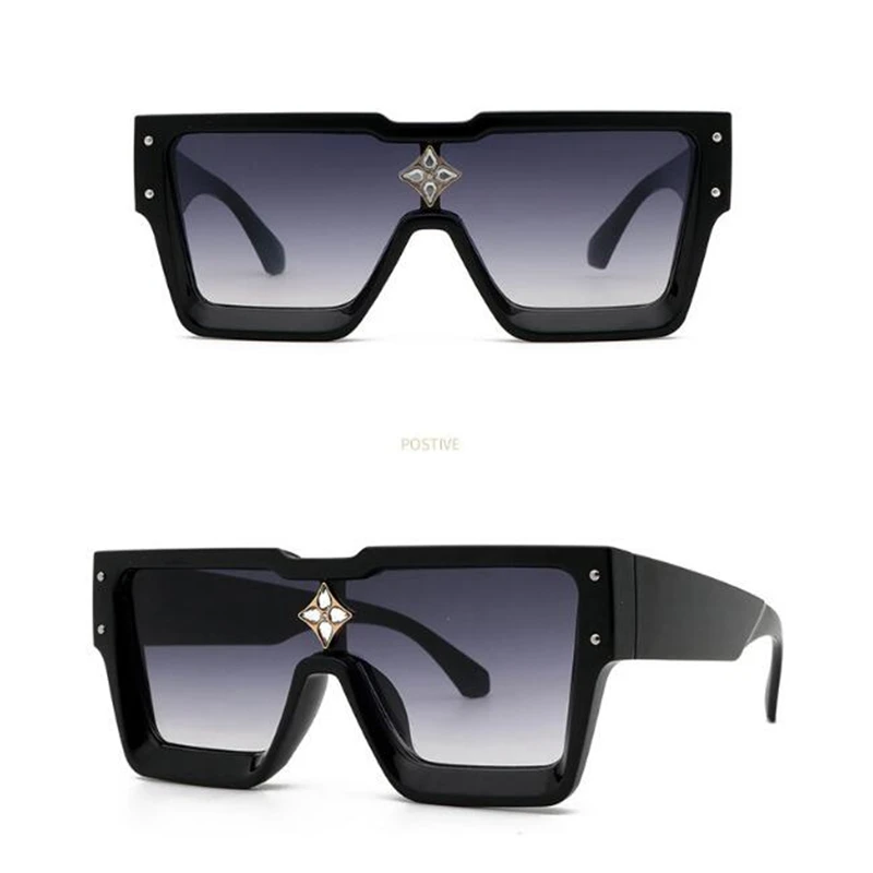 NEW Summer Sunglasses Woman fashion big frame square glasses factory  wholesale Low price