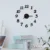 Один Комплект DIY Creative Digital Acrylic Wall Clock Бескаркасные Зеркальные Наклейки Modern Art Decal Home Decor Modern Decor 40см