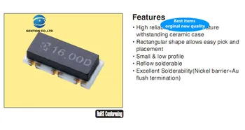 

10pcs 100% orginal new 3X7 7X3 SMD passive crystal oscillator 3 feet KYOCERA PBRC 16M 16MHZ 16.000MHZ