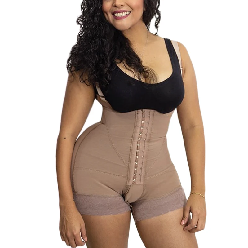 

Women’S Shapewear Open File High Compression Tummy Control Fajas Reductoras Y Modeladoras Mujer BBL Post Op Surgery Supplies