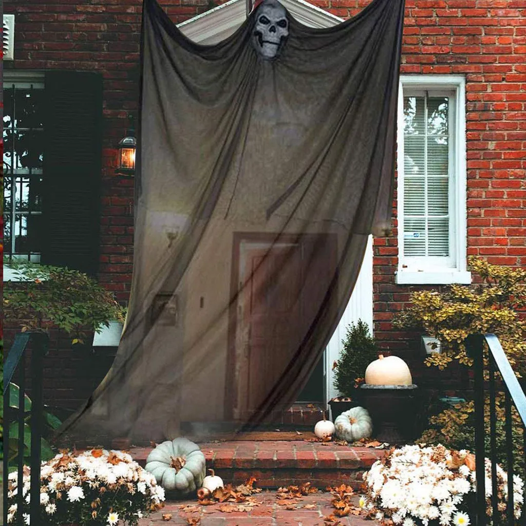Horrible Hanging Skeleton Flying Ghost New Halloween Props Scary Ghost Decorations Prop Halloween Party Decoration#G7