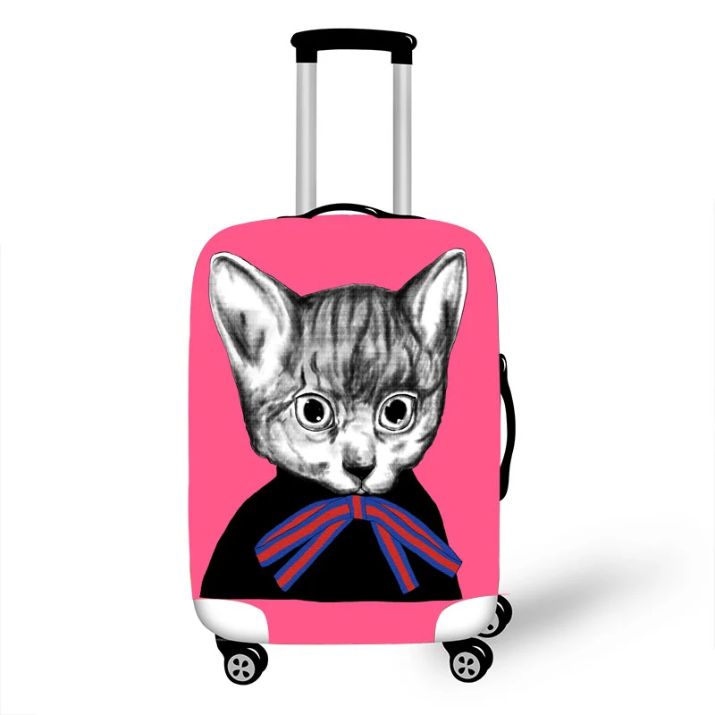 Elastic Luggage Protective Cover Case For Suitcase Trolley Cases Covers 3DTravel Accessories Cat Pattern T10001 |