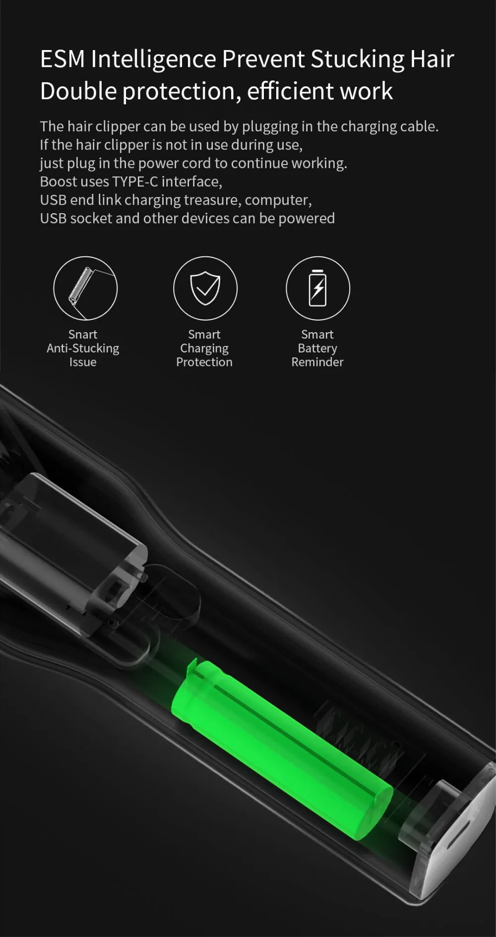 Fast Charging Hair Trimmer