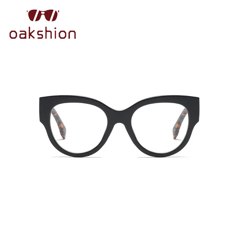 Oakshion женский оправа для очков в стиле кошачьи глаза Для женщин квадратные компьютерные очки женские Винтаж близорукость очки прозрачные линзы очки