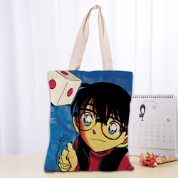 Eco - Friendly Canvas Tote Bag - Reusable & Foldable Shopping and Grocery Shoulder Bag - 30x35 cm (7)