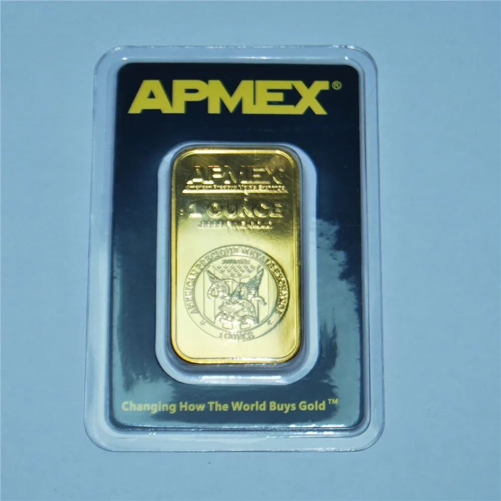 1 Oz Apmex Gold Bar High Quality Gold Plated Apmex Bullion Non Magnetic Silver Bar Hot Selling Business Gift Collectible Non Currency Coins Aliexpress