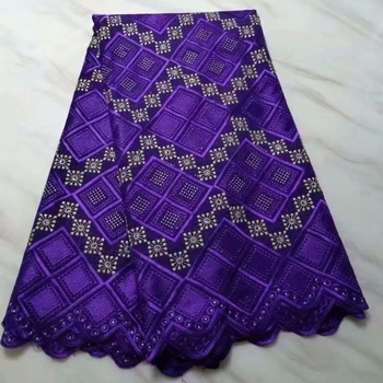 

African Lace Fabric Swiss Voile Lace Fabric High Quality African Dry 100% Cotton Voile Lace Fabric For Women Every Dress