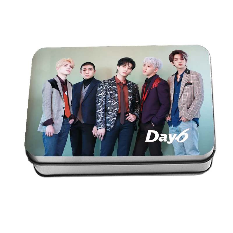 Kpop DAY6 4-й мини-альбом фотография Поляроида Lomo Card dayday6 вентиляторы подарки металлический ящик 40 шт./кор - Цвет: DAY6