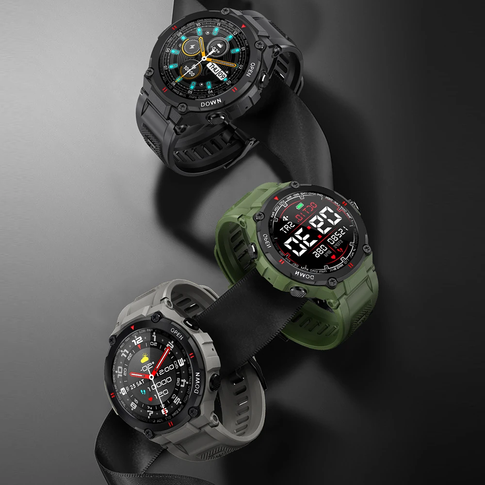400mah Battery] Blitzwolf Bw-at2 Smart Watch Smartwatch Men Women Smart  Watches Wristband 24h Heart Rate Custom Watch Faces - Smart Watches -  AliExpress