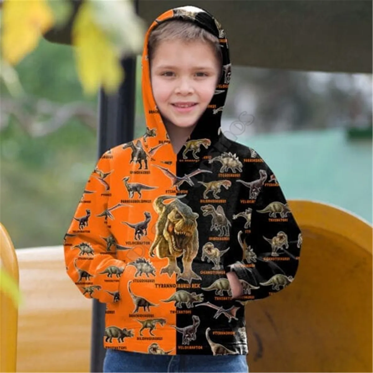 

Love Dinosaur 3D Printed Hoodies Kids Pullover Funny Animal Sweatshirt Tracksuit Jacket T Shirts Boy For Girl Style-6