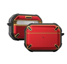 

Covers For Airpods Pro Case Luxury Metal Earphone Protective Wireless Earphone Accessories For Airpods 1 2 Case Funds Cover