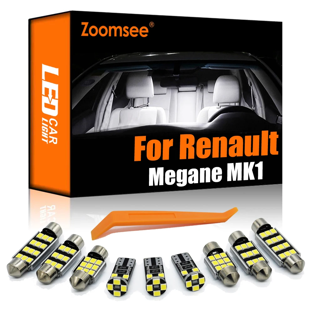Zoomsee 10 шт. Canbus для Renault Megane I 1 MK1 хэтчбек Estate Coupe 1995-2003 авто лампа Светодиодная