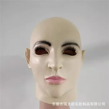 

Female Crossdressing Transgender Soft Latex Face Head Mask Face for Crossdresser Transvestite Halloween Cosplay Male to Female