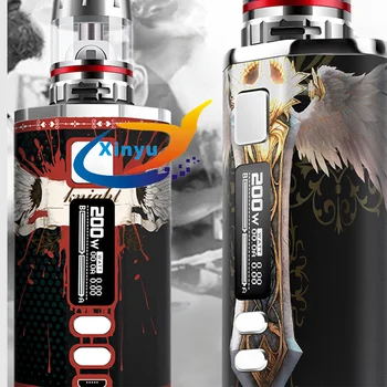 

200W Electronic Cigarette Box Mod fit 510 Thread RDA RBA Vaporizer Atomizer