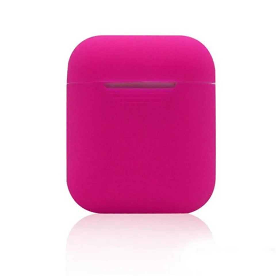 01 Мягкий силиконовый чехол, наушники для Apple Airpods, Bluetooth, беспроводные наушники, защитный чехол, коробка для Air Pods, вкладыши наушников, сумка - Цвет: 01