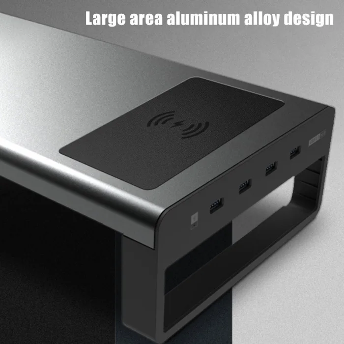 Интеллектуальная подставка из алюминиевого сплава для ноутбука с портом USB 3,0 OUJ99