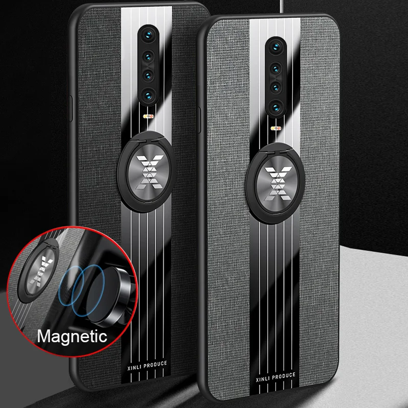 Тканевый чехол Redmik30 для Xiaomi Redmi K30 классические жесткие Матовые чехлы из