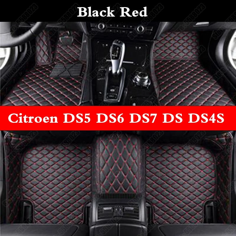 Кожаные автомобильные коврики на заказ для любой погоды Citroen DS5 DS6 DS7 DS DS4S DS5LS DS3 DS4 |