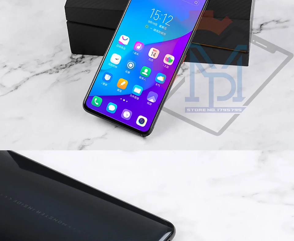 Мобильный телефон vivo iQOO Pro 4G, 6,41 дюймов, Super AMOLED, 8 ГБ ОЗУ, 128 Гб ПЗУ, Snapdragon 855 Plus, Android 9,0, NFC, смартфон