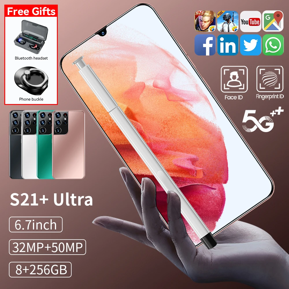 Смартфон Galax S21 16 + 512 ГБ Android 11 0 6800 мАч 32 50 Мп | Мобильные телефоны и аксессуары