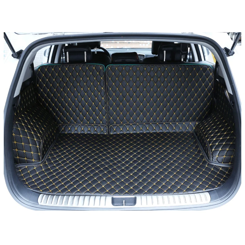 3D коврики для багажника kia sportage 4 kx5 кожаный коврик автомобиля 2016 2017 2019 2020 QL ковер