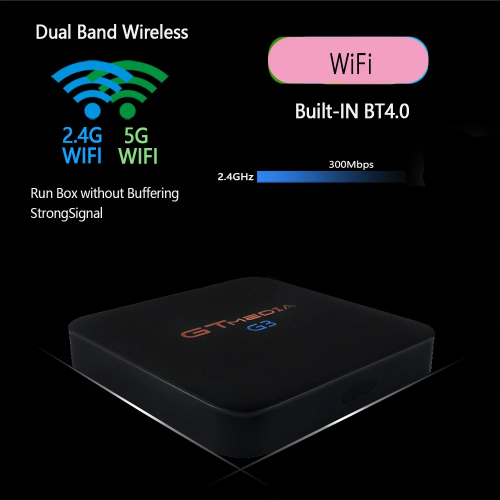 IP tv box GTMEDIA G3 android tv box H.265 wifi Bluetooth ACM+ из Испании 8000+ Live 1500 vod ip tv подписка коробка smart tv box