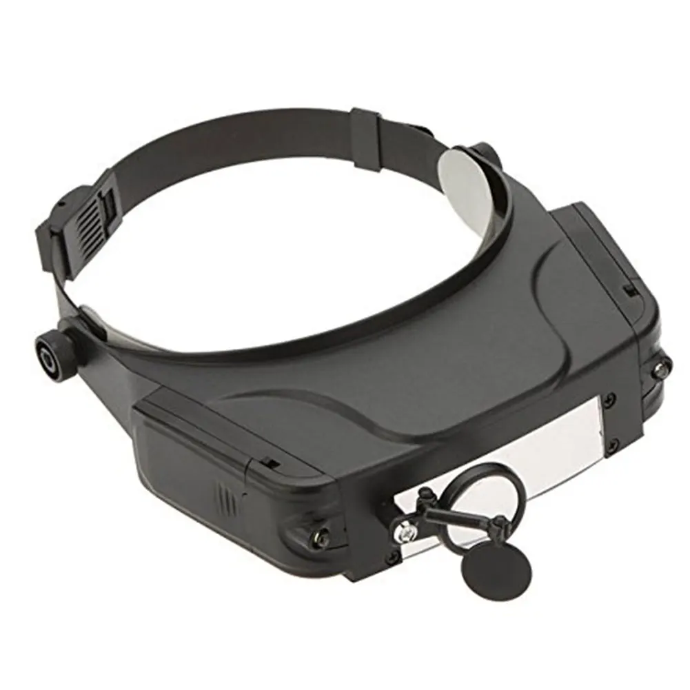 

Multifunctional Magnifier Acrylic Head-mounted LED Light Eye Magnification Multi-lens For Reading Loupe Magnifying Glass